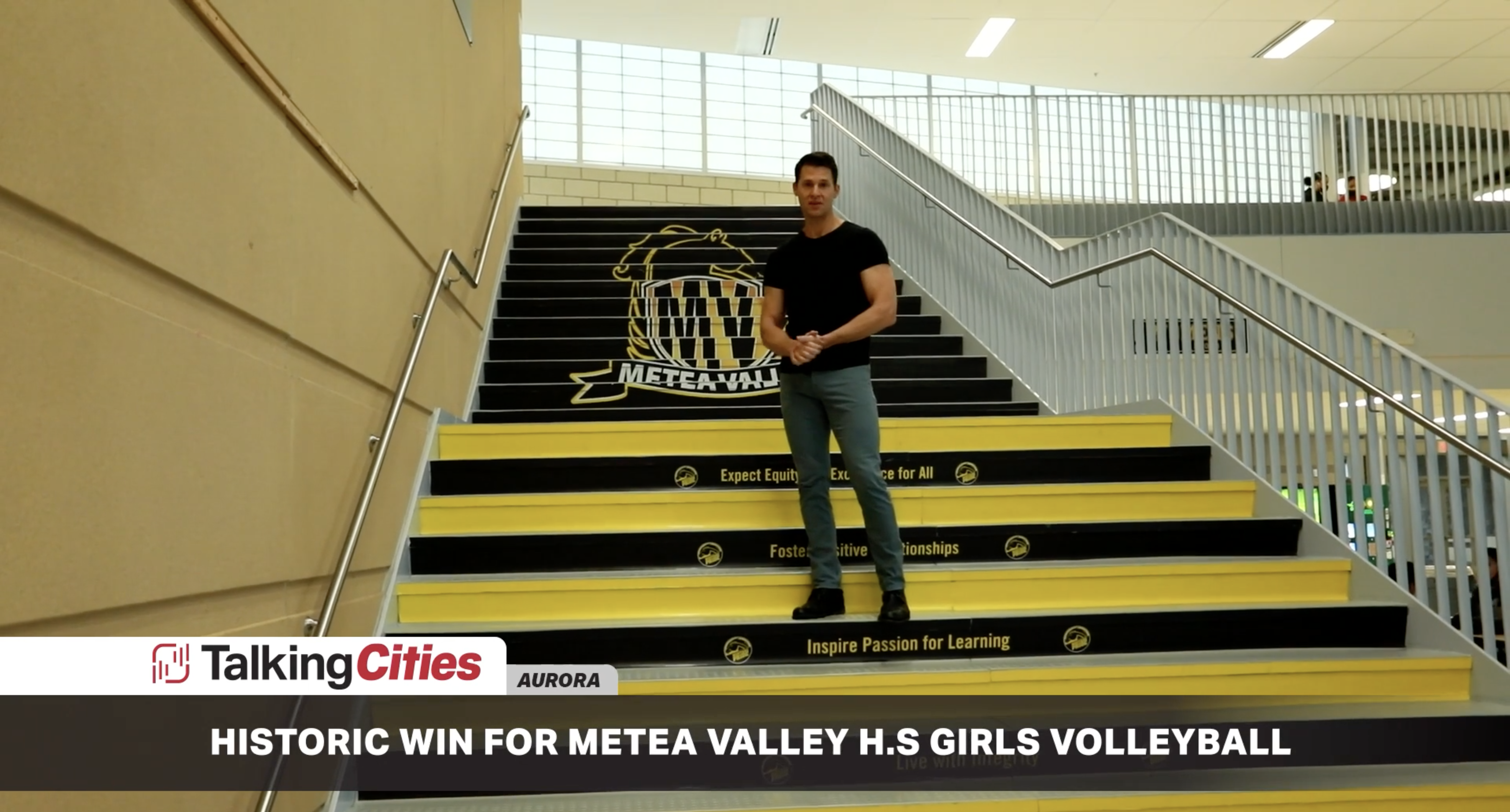 Historic Win for Metea Valley High School Girl’s Volleyball